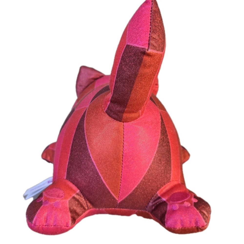 Aphmau MeeMeows LARGE PLUSH 11" RUBY Red Cat‎ Stuffed Animal Embroidered Eyes - Picture 6 of 12